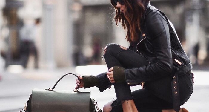 Variety of luxury brand handbags in the online boutique