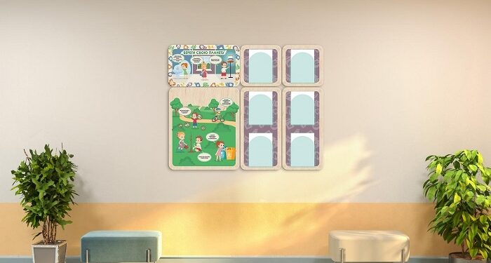 Шкільні стенди для предметних кабінетів – пошук, переваги, вибір, розробка