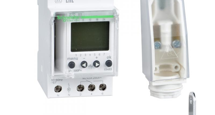 Electronic twilight switch (photo relay) with external sensor MERLIN GERIN IC 2000P: what it is, purpose, and application